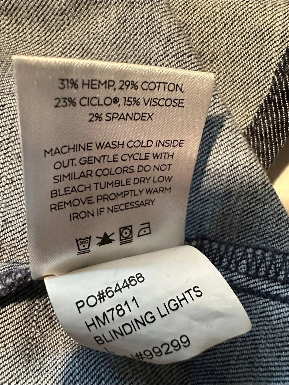 Level 99 Indigo Denim Jacket - Dark Blue